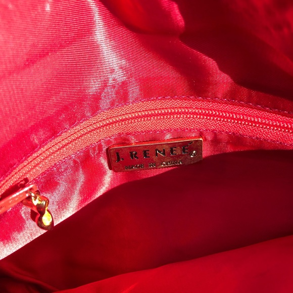 Vintage J. Renée hand-beaded pumps sz 8.5M w/matching bag 1988 NIB - Picture 11 of 16